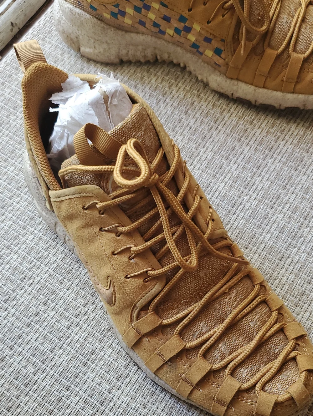 Nike Men’s Free Crater Trail Moc N7 Athletic - Wheat Sneaker